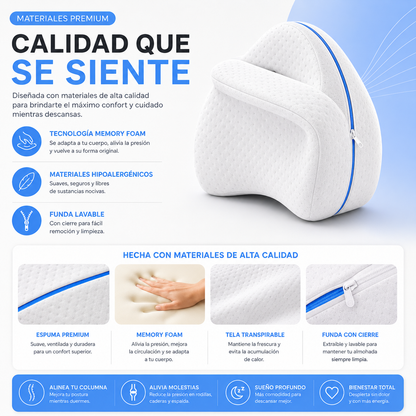 WellBora™ Almohada de Alineación, Despertá sin dolor por primera vez en años